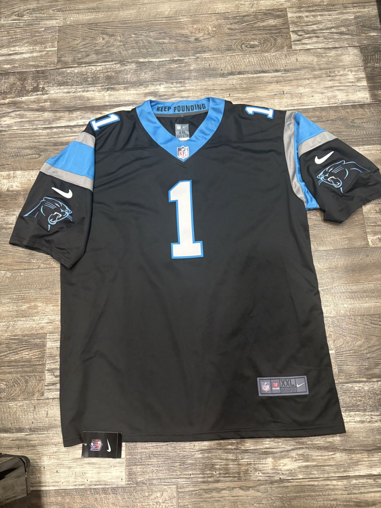 Cam Newton (xxl) Black Carolina Panthers Jersey