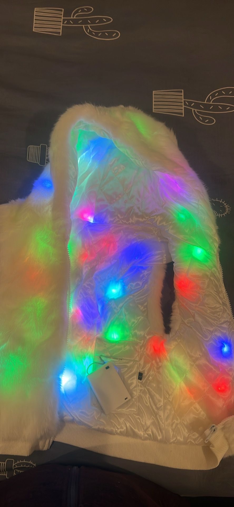 Jacket With LED Lights