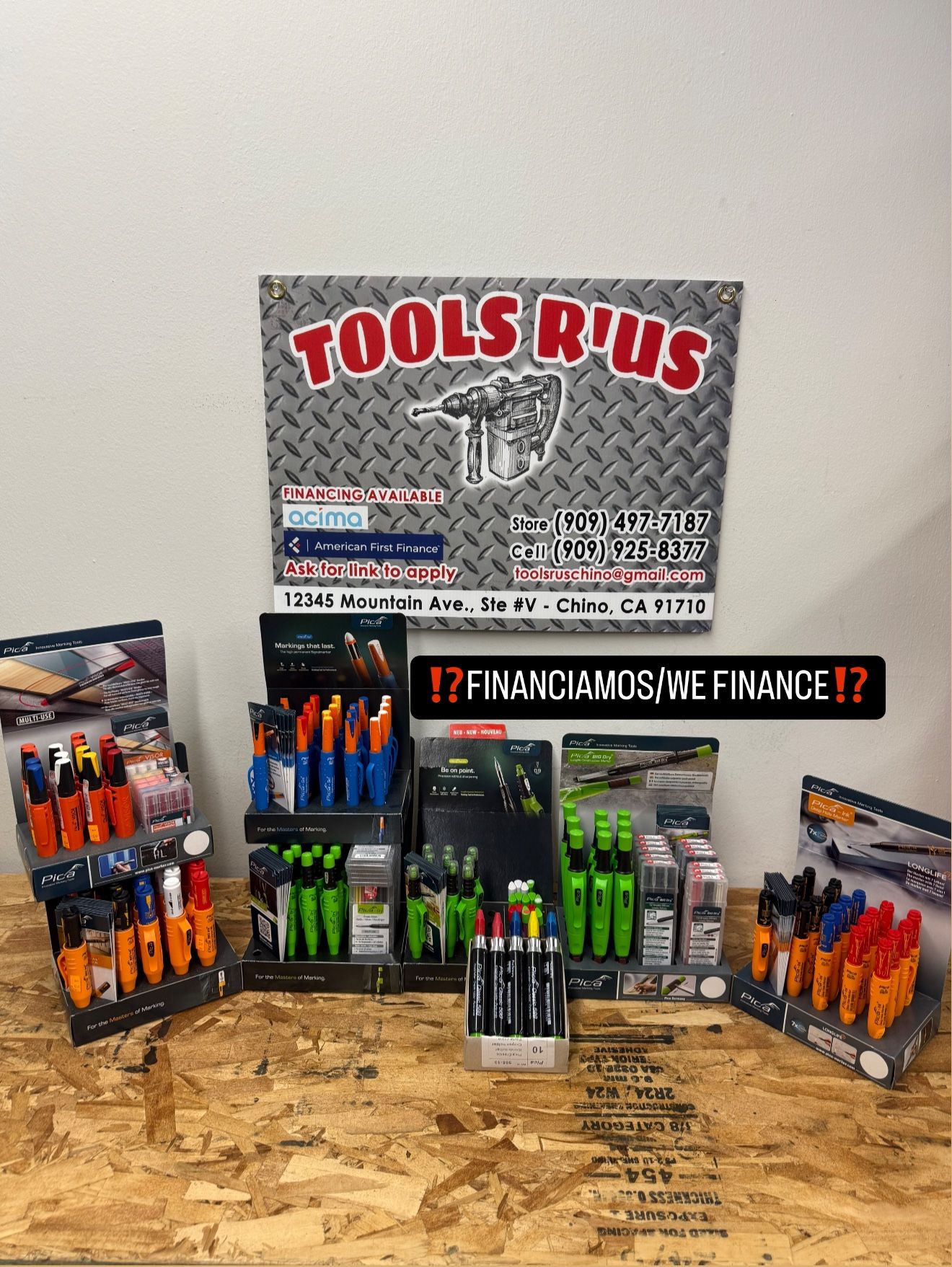 PICA Marking Tools NUEVO INVENTARIO/NEW INVENTORY**(FINANCIAMOS/WE FINANCE)**