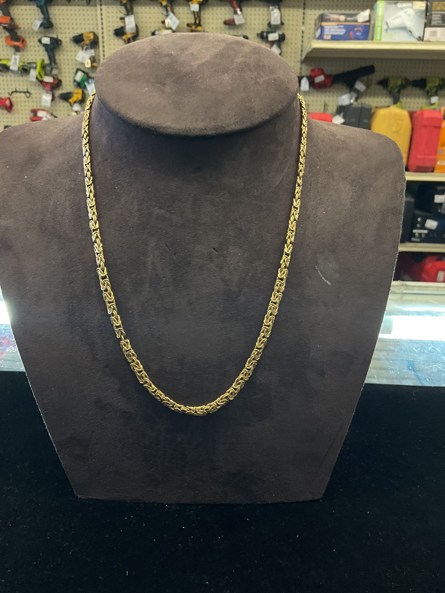 18k Gold Turkish Style Chain 37466-1