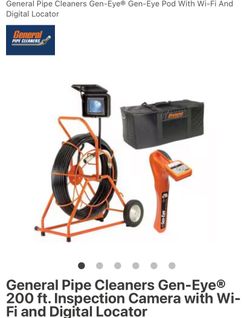 Gen-Eye Drain Camera with Pipe Finder