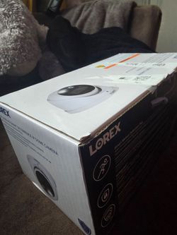 Lorex 4K IP Wired Dome Security Camera with Smart Deterrence and Smart Motion Detection