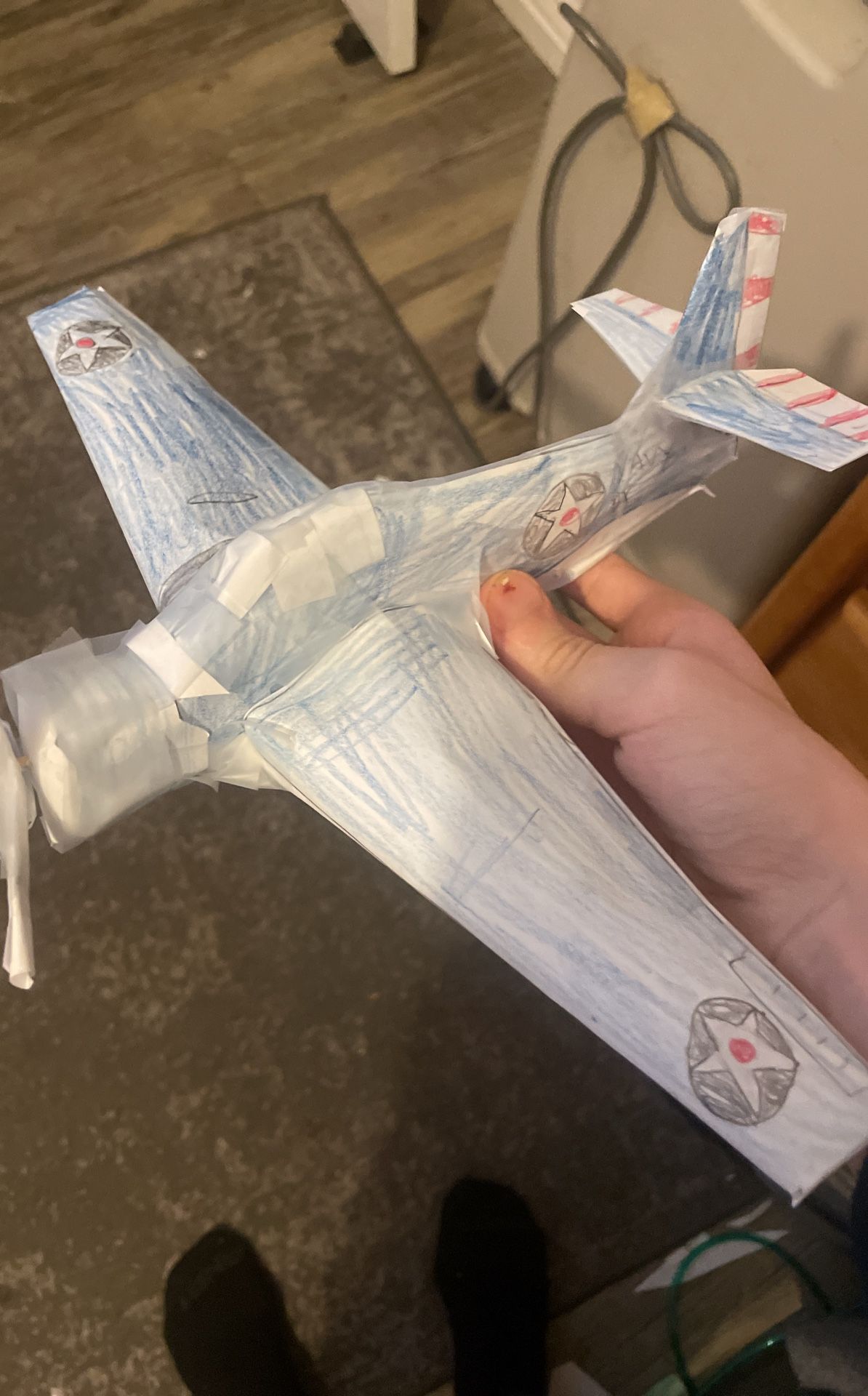 Papercraft F4F wildcat model