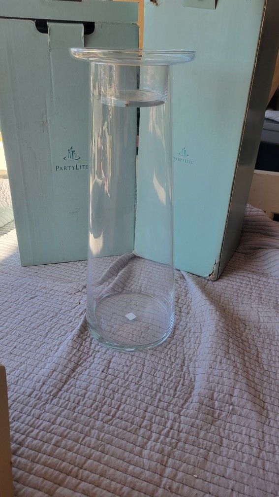 Partylite Symmetry Large Pillar Holder