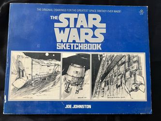 VINTAGE 1977 STAR WARS SKETCHBOOK - GOOD CONDITION - RARE