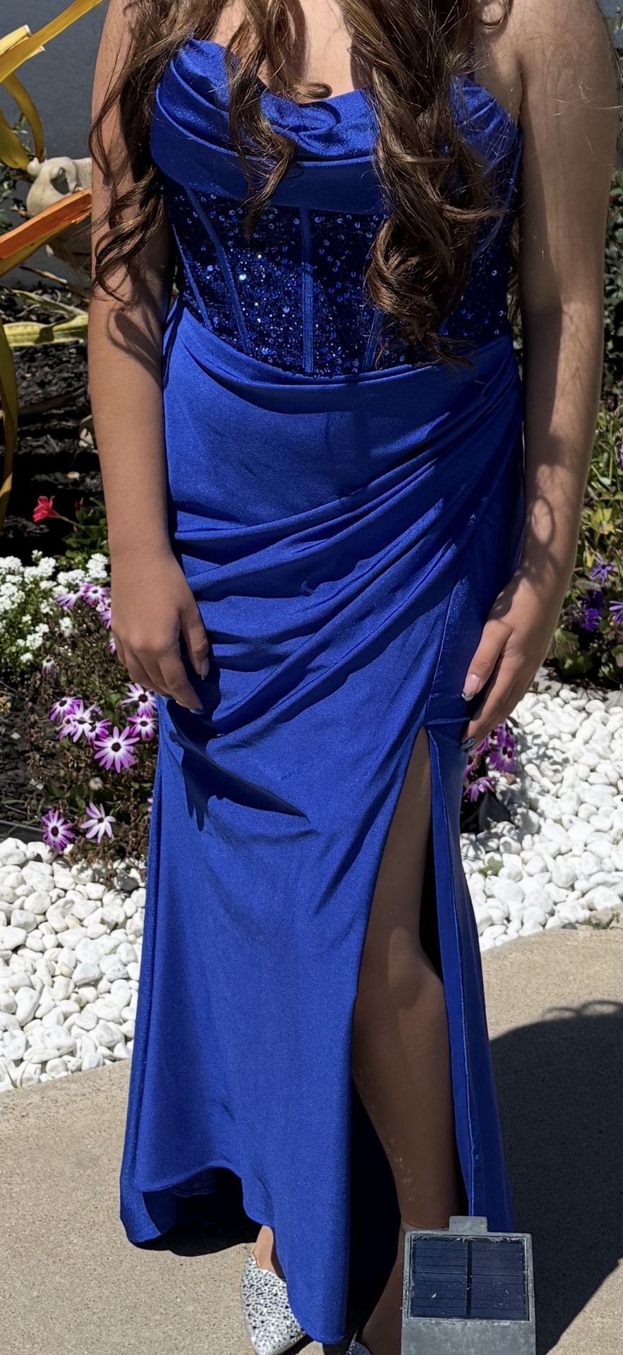 Prom dress -Navy blue