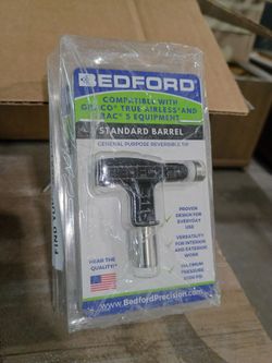 4 pack Bedford Standard Barrel Reversible Airless Spray Tip pack of 4