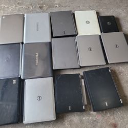lots of Toshiba dell hp laptops for parts .wholesale only 