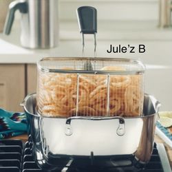 Olla Freidora Cuadrada De 6 Qts Nueva N Su Caja 