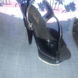 pleaser high heels