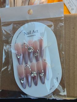 Press on nails handmade