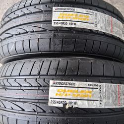 2 new tires 255/45r20 Bridgestone dueler sport 🤑free Installation and balance ‼️ 