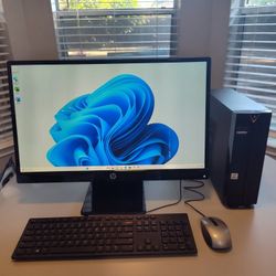 FAST FAST ACER Aspire/10th Gen/16GB Ram/512GB SSD HD/WiFi/Windows 11/Office/HP 25" HD Monitor/Keyboard/Mouse