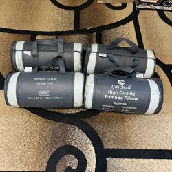 PILLOWS, SHEETS AND BLANKETS