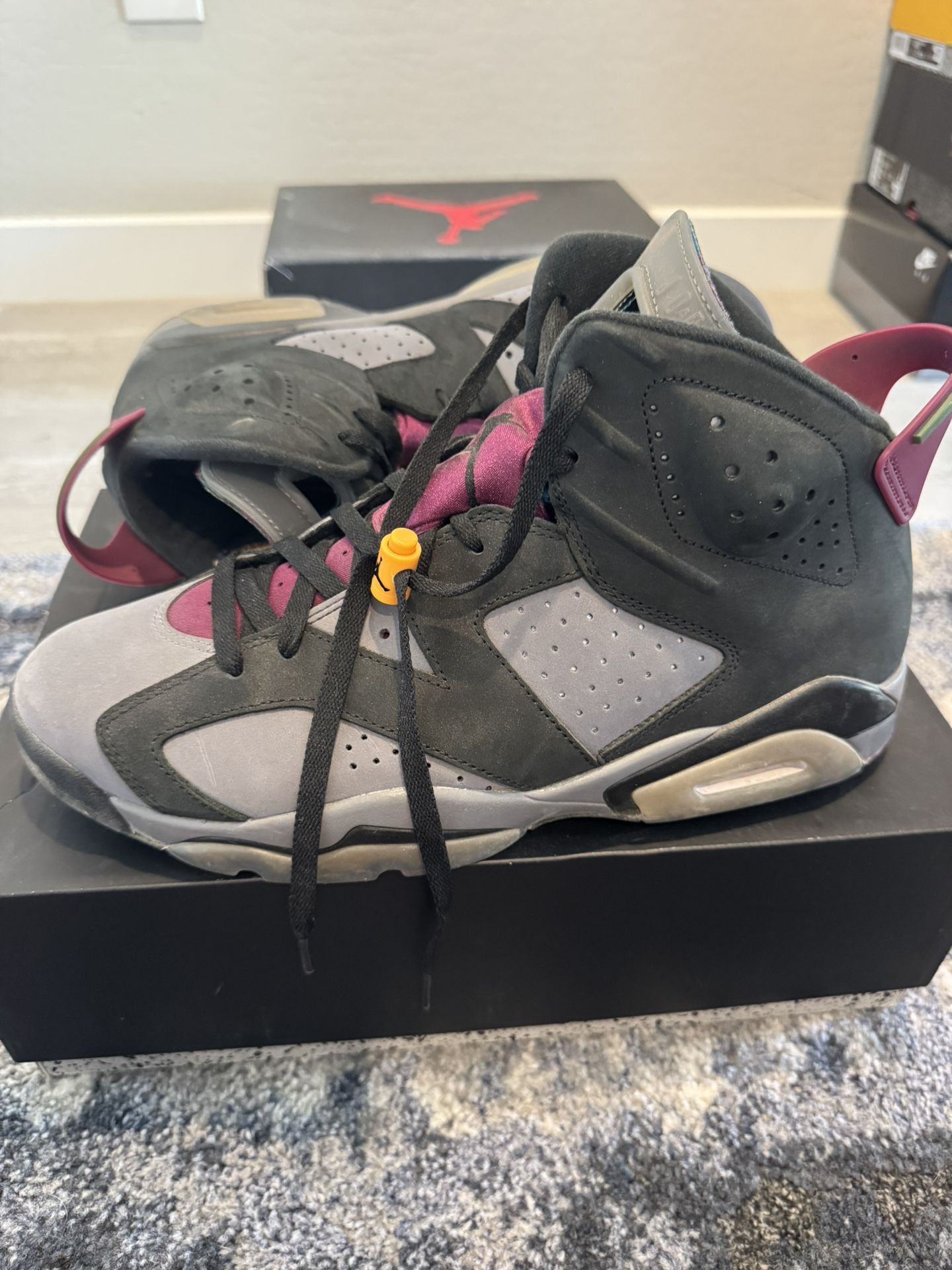 Air Jordan 6 Retro Bordeaux Size 12