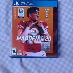 PS4 MADDEN 20