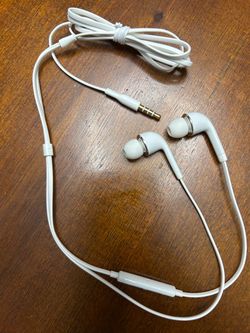 Samsung 3.5mm Hands-Free Earphones Mic Dual Earbuds Headphones