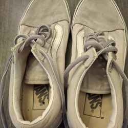 Women's Size 7.5 Boys Size 6 Vans Sneakers 