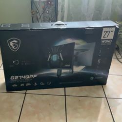 Monitor MSI G-series G274QPF 