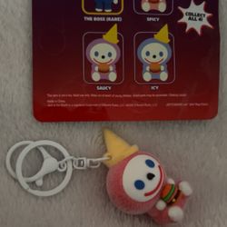 saucy jibbi bag charm. 