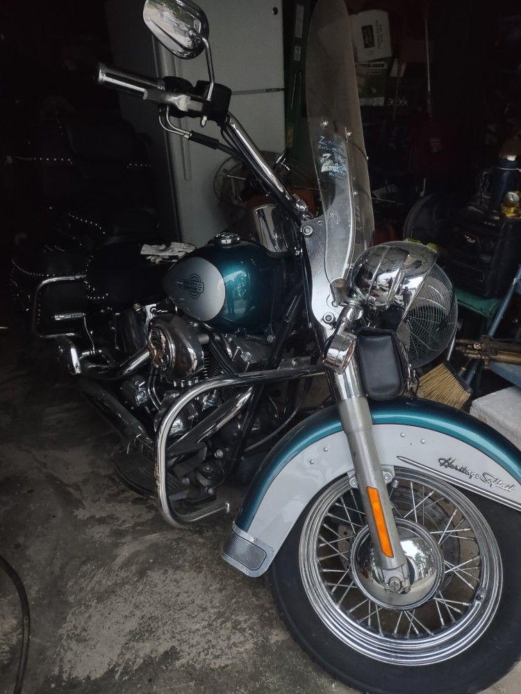 2004, Harley Davidson heritage Softail Harley Davidson heritage Softail 2004, Harley Davidson heritage Softail