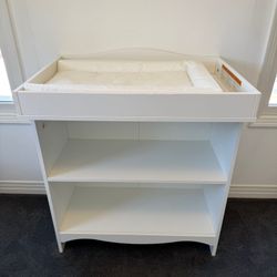 White Baby Changing Table