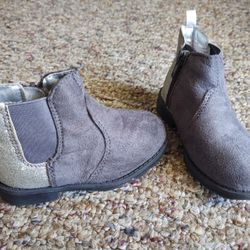 Toddler Girl Booties 7c