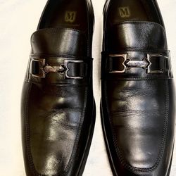 Bruno Mali Black Leather Loafer 