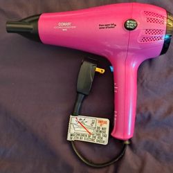 Pink Revlon Hair Dryer Used Once