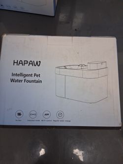 Hapaw intelligent pet water fountain