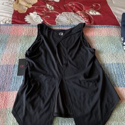 Cycle Bar Spandex Women’s Top S New With Tags Black