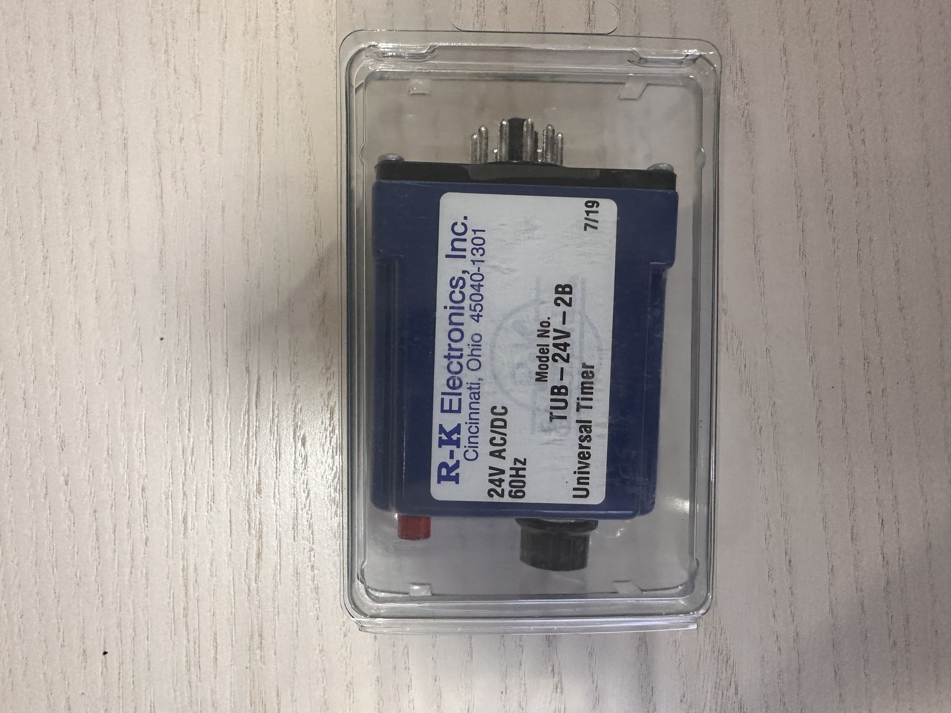 R-K Electronics Universal Timer TUB-24V-2B