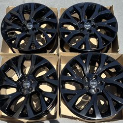 21” Range Rover factory wheels rims gloss black new Sport