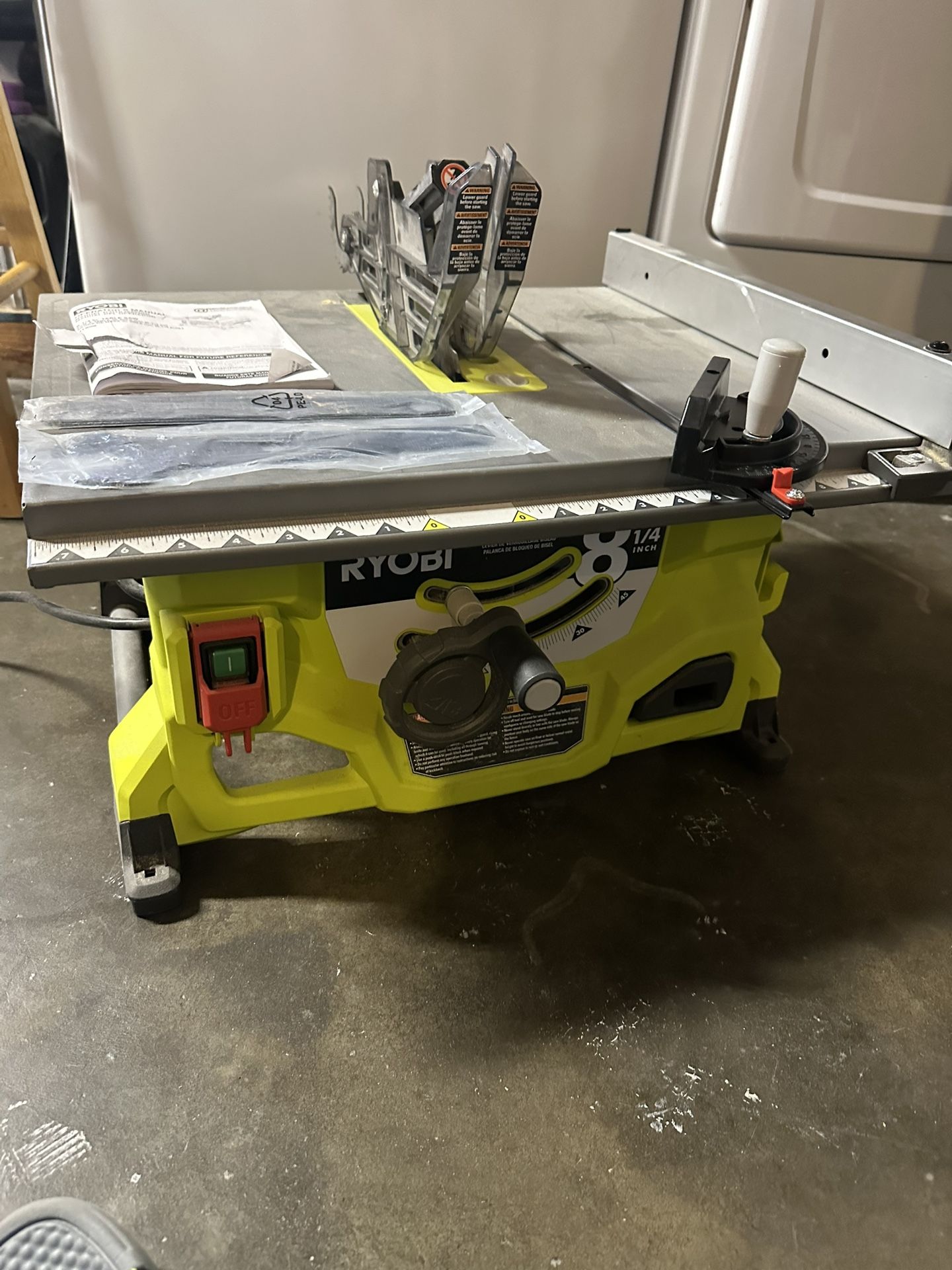 Ryobi RTS08 13 Amp 8-1/4 in Table Saw