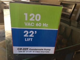 Condensation pump
