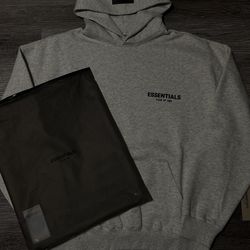 Fear of God Essentials Hoodie Light Oatmeal Size S