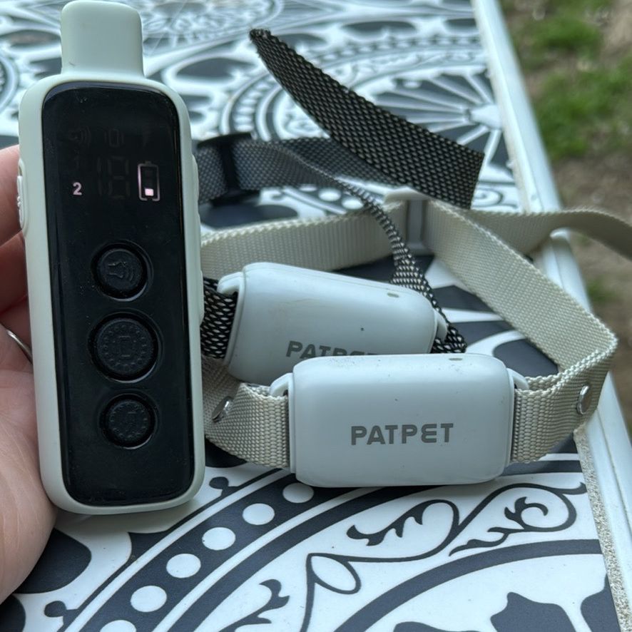 PatPet Training collar Pair with Remote 