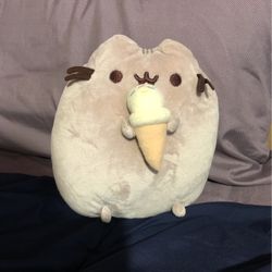 Pusheen Plush With Ice Cream Cone