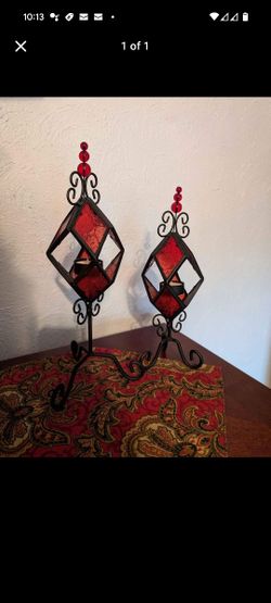 Tea Light Candle Holder Set 