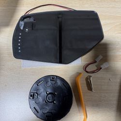 Left Driver Side Power Heated Mirror Glass With Signal For 2014-2019 Chevrolet Sierra Silverado 