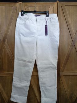 Gloria Vanderbilt Amanda White Jeans