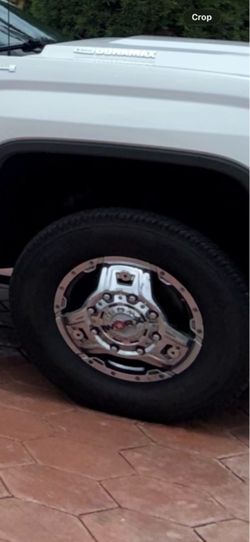 Rims and tires  set 6  lt245/70/17.  R