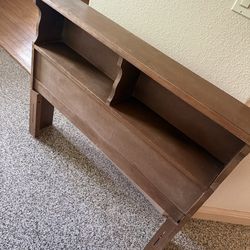 Vintage Twin Bookshelf Headboard - Solid Wood DIY Project
