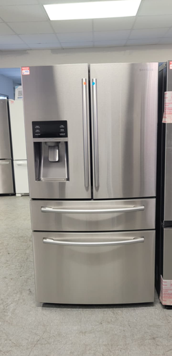 Samsung 4‑Door French Door Fridge – Stainless, Ice/Water