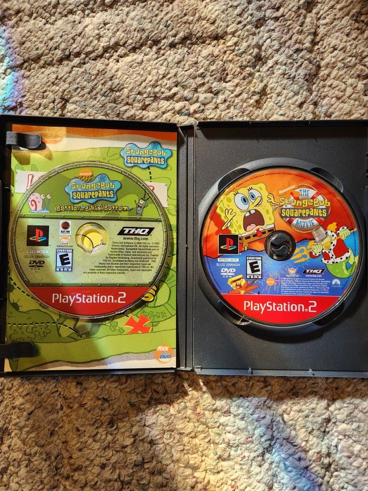 Spongebob PS2 Games