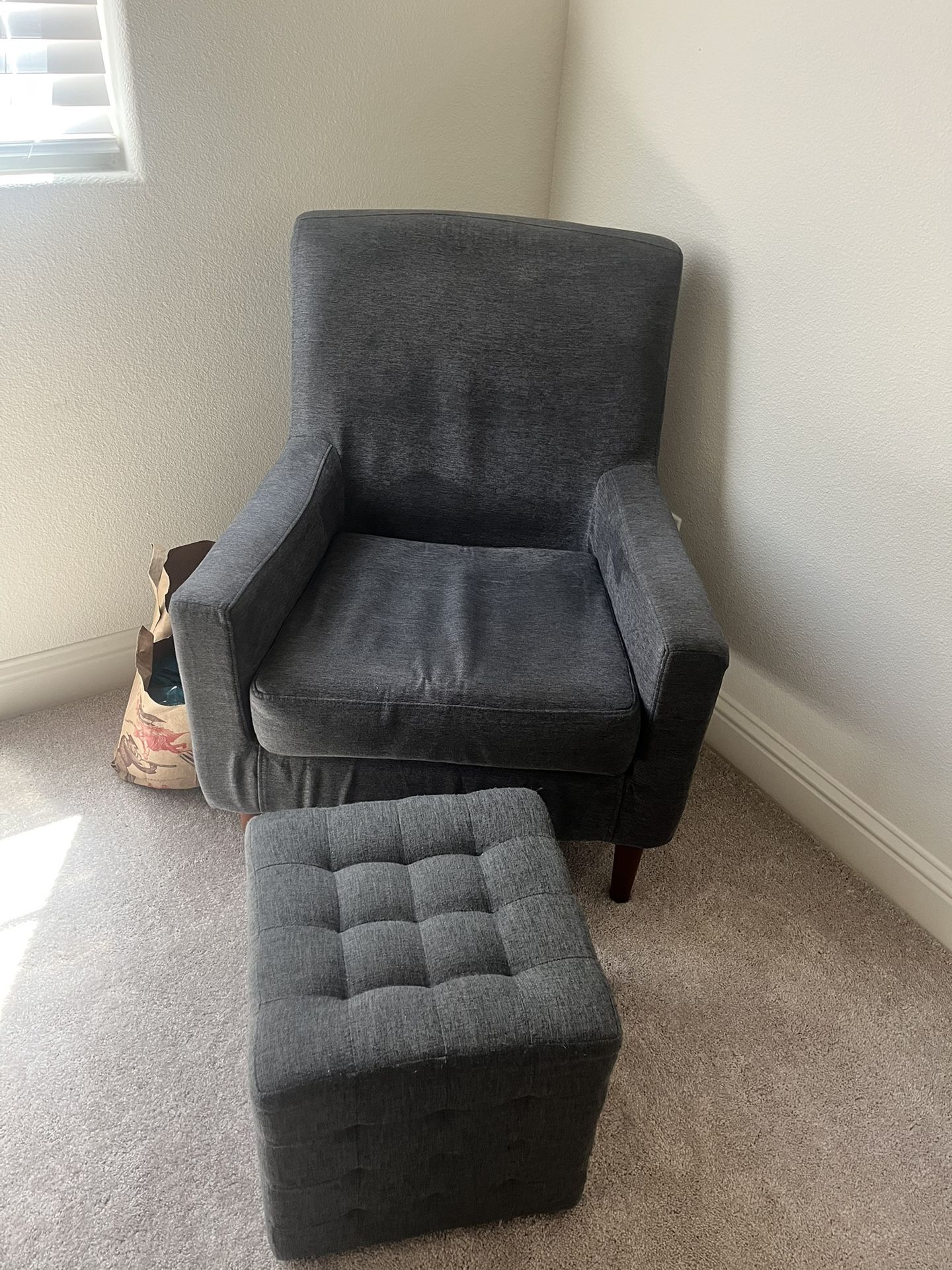 Chair And Ottoman