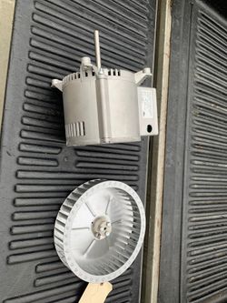 Blower wheel and motor