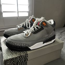 Jordan 3 Cool Grey