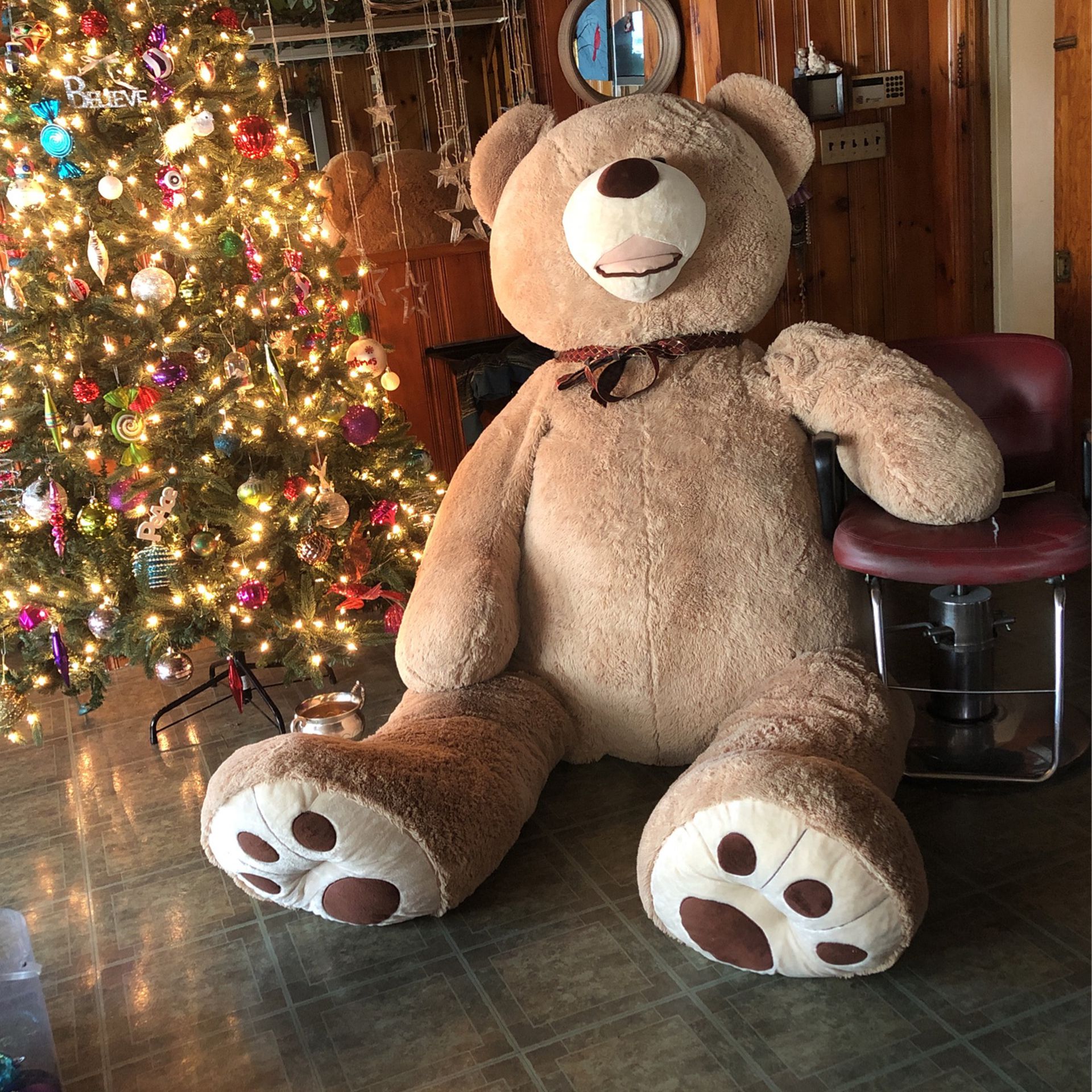 8 Foot Stuffed Bear!