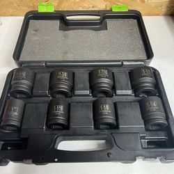 3/4 drive sae impact socket set
